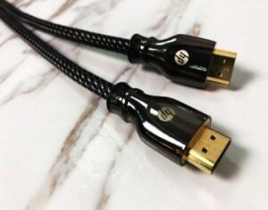HP Pro Metal High Speed Cable HDMI to HDMI 3m - Black | HP026GBBLK3TW