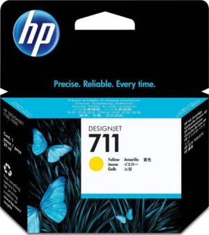 HP 711 29-ml Yellow Ink Cartridge | CZ132A