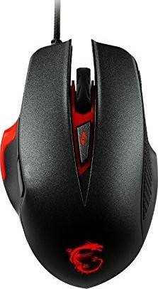MSI Interceptor DS300 Programmable Ergonomic Laser Gaming Mouse | S12-0401290-D22