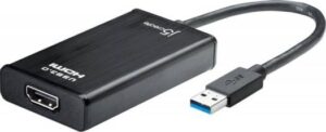 J5 USB 3.0 to HDMI / DVI Display Adapter Both for Mac & Win | JUA350
