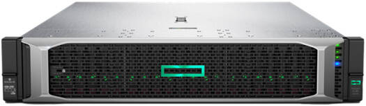 HPE ProLiant DL380 Gen10 2U Rack Server, Intel Xeon-Silver 4208 8-Core (2.4GHz 11MB), 64GB RAM, 4x 480 2.5" SATA SSD Smart Array P408i-a, SR 1Gb 4 port ETH Adptr, 2* 800W PSU | DL380-480