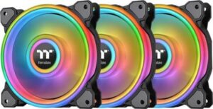 Thermaltake Riing Quad 12 RGB Radiator Fan TT Premium Edition 3 Pack | CL-F088-PL12SW-A