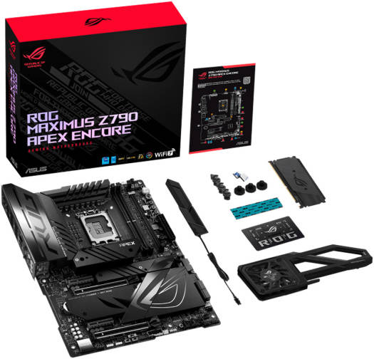 ASUS ROG MAXIMUS Z790 APEX ENCORE LGA1700 ATX Motherboard, Intel Z790 Chipset, 2x DDR5 DIMM & 96GB Max, Wi-Fi 7 / BT v5.4 / 2.5Gb Eth, PCIe 5.0, 5 x M.2, USB Type-C/A, SupremeFX 7.1 | 90MB1FX0-M0EAY0 - Image 9