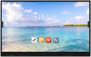 Intex Interactive Display, 98" BOE 4K UHD Display, 60Hz Refresh Rate, 8ms Response Time, Infrared Touch Technology, 4mm Tempered Anti-Glare Glass, 1.07b Color Display, Black | QD-T3198