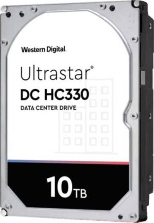 WD 10TB Ultrastar DC HC330 SATA 6Gb/s Internal Data Center HDD, Up to 250MB/s Transfer Rate, 256MB Cache, 7200 rpm Disk Speed, 2.5Mn Hours MYBF, 0.35% AFR | WUS721010ALE6L4