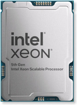 Intel Xeon Platinum 5th Gen 8580 2 0 GHz Processor, 60 Cores 120 Threads, Socket 4677 Up to 4 0 GHz Max Turbo Speed, 300 MB Cache, 8CH DDR5 - 5600 with 4TB Max Memory PK8072205512000S RN57