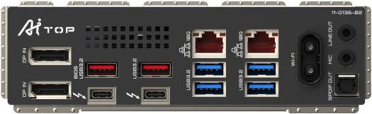 GIGABYTE W790 AI TOP LGA 4677 E-ATX Motherboard, Intel W790 Chipset, 8x DDR5 DIMM Slots, Up to 2TB Max Memory, 5x PCI Express x16 Slots, 6x M.2 Slots, WiFi & Bluetooth Connecitivty | W790-AI-TOP - Image 6
