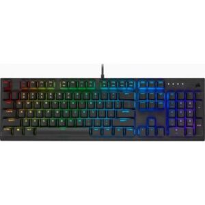 Corsair K60 RGB Pro Mechanical Gaming Keyboard - Cherry Viola, Mechanical Switches, Durable Aluminum Frame, Customizable Per-Key RGB Backlighting | CH-910D019-NA