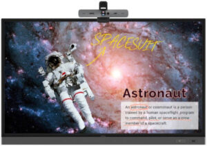 BenQ RM7502S 4K UHD 75.0" IPS Touch Monitor with BenQ DVY32 4K UHD Video Conference Camera, Resolution 3840 x 2160, 1 x VGA Aanalogue, 4 x HDMI Digital | RM7502S / DVY32