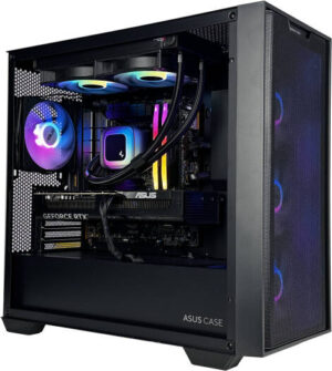 FusionX Gaming PC - Intel Core i7-12700K 12 Cores 20 Threads, NVIDIA RTX 5060 Ti 8GB, 16GB DDR5 RAM 5600MHz, 1TB SSD Gen 4, 650W Gold PSU, 240mm Liquid Cooler,