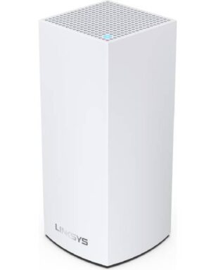 Linksys Atlas Pro 6 Dual-Band Router, 600 + 4800 Mbps Speed, 2.4 / 5GHz, 2700 sq ft Range, OFDMA, Easy App Controls, 1 Pack, White | MX5501-ME