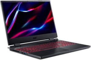 Acer Nitro 5 AN515 Gaming Laptop, 15.6" QHD IPS Display, AMD Ryzen 7-6800H CPU, 16 GB RAM, 1 TB SSD Storage, GeForce RTX 3070 Ti 8GB GPU, RGB Keyboard, Windows 11, Black | NH.QH1AA.004
