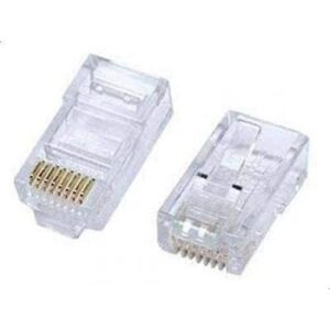 Aico CAT6 Modular RJ45 Connector, 100 Pack | AIF13