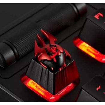ZomoPlus 3D Heart of Tarrasque Customized Keycap, Cherry MX Switches And Clones, Dota2 Theme Metal Keycap, With CNC Engraving, 1u Size | ZO-PS-HRT-TARQ - Image 2