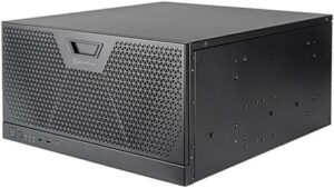 SilverStone RM51 5U Rackmount Server Chassis, SSI-EEB Support, 360mm Liquid Cooling, 8 PCI Slots, Black | SST-RM51