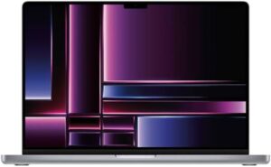 Apple Macbook Pro 14.2" Liquid Retina XDR Laptop, M2 Pro Chip, 12 Core CPU, 19 Core GPU, 16GB RAM, 512GB SSD, Backlit Magic English Keyboard, With Touch ID, mac OS, Space Gray | MPHE3LL/A
