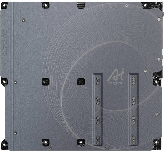 GIGABYTE TRX50 AI TOP E ATX sTR5 Motherboard, AMD TRX50 Chipset, 8x DDR5 DIMM Slots, Up to 2TB Max Memory, Wi-Fi 7 & BT 5.3 Connectivity, 4x PCIe 5.0 x16 Slot, 4x PCIe 5.0 M.2 UD Slots | TRX50-AI-TOP - Image 4