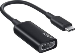 Aukey USB-C To HDMI Adapter, CB-A29 160milimeter Black | AKY-ADP-CBA29-BLK