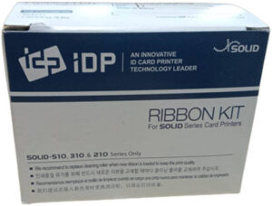 IDP Solid Black Ribbon, 1200 Prints, Compatible with SOLID-510 Series | 653155