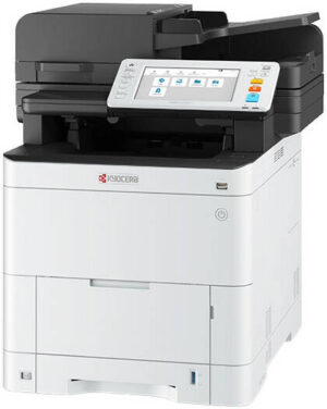Kyocera Ecosys MA3500cix MF Laser Printer, Up to 35 Pages Printing Speed, Up to 1,200 x 1,200 DPI Resolution, Max 250 Sheets Face-Down with Paper Full Sensor, White | MA3500cix