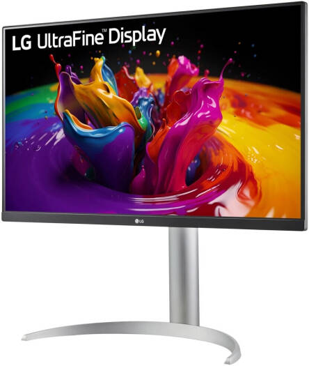 LG 27UP850K-W UltraFine Monitor, 27" 4K UHD IPS Display, 60Hz Refresh Rate, 5ms (GTG) Response Time, Dynamic Action Sync, Black Stabilizer, Super Resolution+, USB Type-C, Silver | 27UP850K-W - Image 3