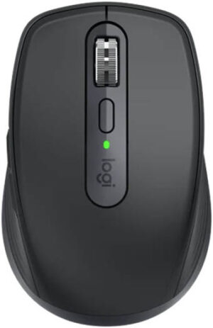 Logitech MX Anywhere 3S Mouse, Darkfield High Precision, 1000 Nominal DPI Value, 6 Buttons, Up to 8000DPI Value, 500mAh Battery, Black | 910-006929 / 910-006956