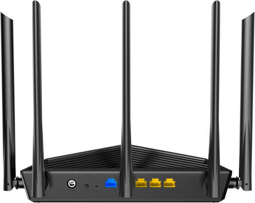 Tenda TX27 Pro AX5700 Tri-Band Gigabit Wi-Fi 6E Router, Up to 2402Mbps WiFi Speed, Top-notch CPU, Near-zero Latency, WPA3-SAE/WPA2-PSK5x, 6dBi External Antennas, Black | TX27 PRO - Image 3