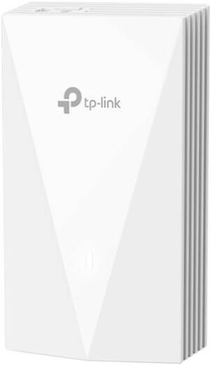 TP-Link AX3000 Wall Plate WiFi 6 Access Point, Up to 2976 Mb/s Throughput, 2.4 GHz / 5 GHz (Dual-Band), MU-MIMO Support (2 x 2), 574 Mbps on 2.4 GHz & 2402 Mbps on 5 GHz, White | EAP655-Wall