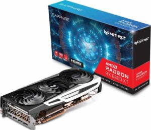 SAPPHIRE NITRO+ Radeon RX 6800 XT 16GB 256-Bit GDDR6 DirectX 12 PCI Express 4.0 AMD RDNA 2 ATX Gaming Graphics Card | 11304-02-20G