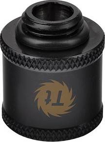 Thermaltake Pacific G1/4 Female to Male 20mm extender – Black, 47g, 22 x 25 (H) (mm) | CL-W046-CU00BL-A