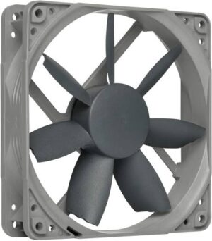 Noctua NF-S12B redux-1200 PWM Case Fan, 120mm x 120mm Fan Size, 1200 RPM Fan Speed, 59.21 CFM Fan Speed, SSO Bearing Type, Gray | NF-S12B redux-1200P