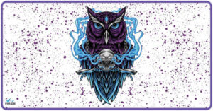 Maze 3XL Extended Mouse Pad/Mat, 48" x 24" x 0.2" Dimension, 5mm Thick, Ultraglide 2, Waterproof, Anti-Fray, Anti-Slip, Smooth Surface for Maximum Control and Speed, Night OWL-W | 3Q-JD48-7L00
