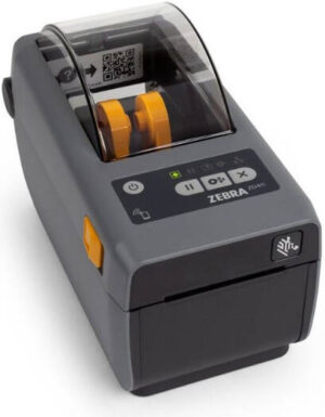 Zebra ZD411 Barcode Label Direct Thermal Printer, 203 dpi/8 dots per mm Resolution, Dual-Wall Frame Construction, 256MB RAM + 512MB ROM, Black | ZD4A022-D0EM00EZ