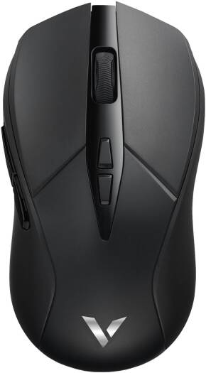 Rapoo V300SE Wireless Mouse, Semi-Ambidextrous Design, PixArt 3311 Optical, 12000 DPI Resolution, 1000Hz Polling Rate, 73.2g Lightweigth, Black | 12401
