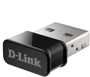 Dlink AC600 MU-MIMO Wifi Nano USB Adapter, USB 2.0 Interface, Dual Band Technology, Black | DWA-171