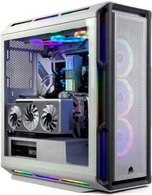 Corsair iCUE Gaming PC - Intel Core i9-14900KF 24 Cores 32 Threads, NVIDIA RTX 3090 OC 24GB, 32GB DDR5 RAM 6400MHz, 2TB SSD Gen 4, 1050W Gold Rated PSU, Custom Water Cooled