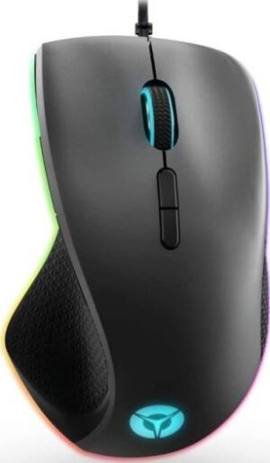 Lenovo Legion M500 RGB Gaming Mouse, Up to 16000 DPI 50G 400Ips, 7 Programmable Buttons, 50 Million L/R Button Durability | GY50T26467