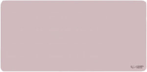 Camel Tech 3XL Mouse Pad Stitched Edges Natural Rubber Coated Surface Anti-Slipping Waterproof Foldable for Easy Storage 1200 x 600 x 5 mm Pink 7340446630151