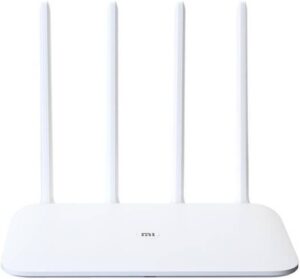 Xiaomi Mi 3 Wi-Fi Router, 4 High-Performance Antennas, 128MB RAM, 802.11ac Dual-Band, White | DVB4150CN