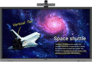 BenQ RE8601 86" Class 4K UHD Educational Touchscreen LED Display with BenQ DVY32 4K UHD Video Conference Camera, 4K UHD (3840 x 2160) Native Resolution, 20 Touch Points | RP860K / DVY32