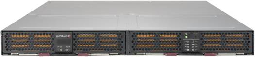 SuperStorage SSG-136R-N32JBF, 1U Rackmount Form Factor, 32x2.5" Drive Slots, 32 Hot Swap 2.5" NVMe SSDs 32 TB INTEL, 4 PCI-E 3.0 x16 Mini-SAS HD Ports, 8x40mm Cooling Fans | SSG-136R-N32JBF - Image 2