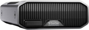 SanDisk Professional 18TB G-Drive Project Enterprise-Class USB 3.2 Gen 2 External HDD, Up to 260MB/s Sequential Read & Write, 7200 RPM Speed, Pro-Blade SSD Mag Slot | SDPHG1H-018T-MBAAD
