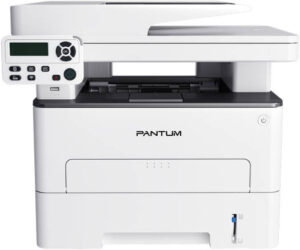 Pantum M7100DW Mono Laser Multifunction Printer, 33ppm Printing Speed, USB+NET+WIFI Connection Method, 1200x1200 DPI Resolution, 150 Paper Output, Auto Duplex Print, White | M7100DW