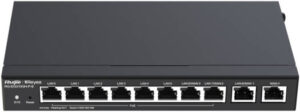 Ruijie RG-EG310GH-P-E, Reyee10-Port High-Performance Cloud Managed PoE Office Router