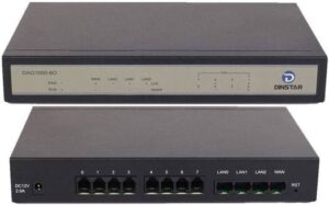 Dinstar DAG1000-8O FXO Analog VoIP Gateway Simple Operation
