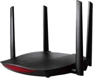 Edimax Router Ac2600 Wi-Fi Smart Roaming Router 11Ac Dual Band Wave 2 Mu-Mimo, Ipv6, EDRG21S-UK