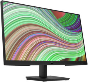 HP V24v G5 Monitor, 23.8" FHD VA Panel Display, 75Hz Refresh Rate, 5ms GtG w/ Overdrive Response Time, AMD FreeSync Technology, 3-Sided Micro-Edge Bezel, Black | 65P62AS#ABV