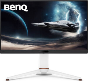 BenQ MOBIUZ EX271Q Gaming Monitor, 27" IPS Display, QHD Resolution, 180Hz Refresh Rate, 1ms (GtG) Response Time, AMD FreeSync Technology, 1.07b Color Display, White | EX271Q