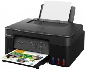 Canon PIXMA G3430 Wireless Colour 3-in-1 Refillable MegaTank Printer, Black