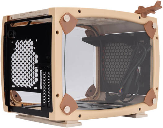 InWin Case Monsters E: Animal Series Mini-ITX Computer Case, 3x InWin ASL120 Fan Included, Tempered Glass, SECC, ABS Materials, Up to 330mm GPU Support, Bandi Design | IW-CS-CASEMONSTERS-006 - Image 6